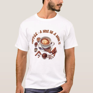 Kaffee Med Kryddor Sublimering Herr T-Shirt - "Ko