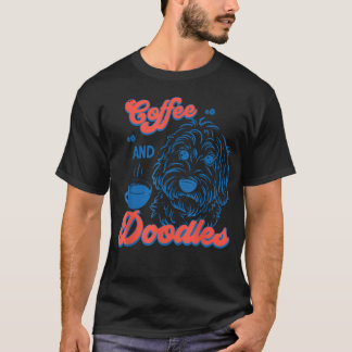 Kaffee Och Klotter Rolig Klotter Kaffe Klubb Husdj T Shirt