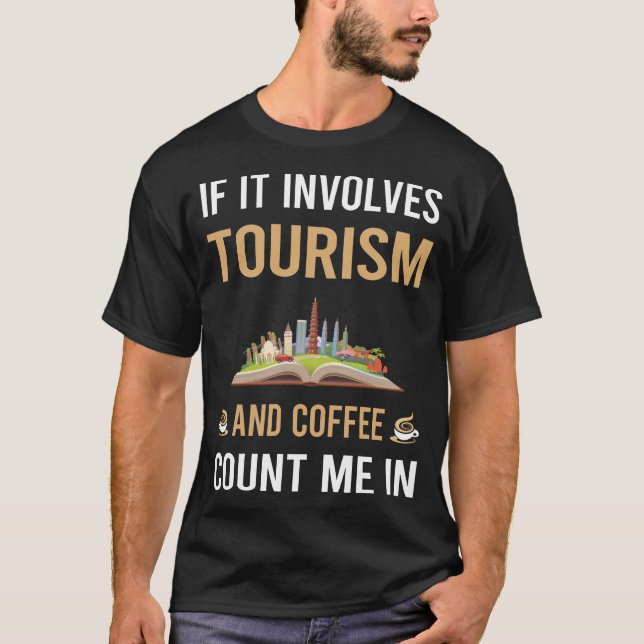 Kaffee Och Turism T Shirt (Framsida)