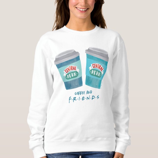 Kaffee och VÄNNER™ T Shirt (Framsida)