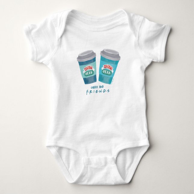 Kaffee och VÄNNER™ T Shirt (Framsida)
