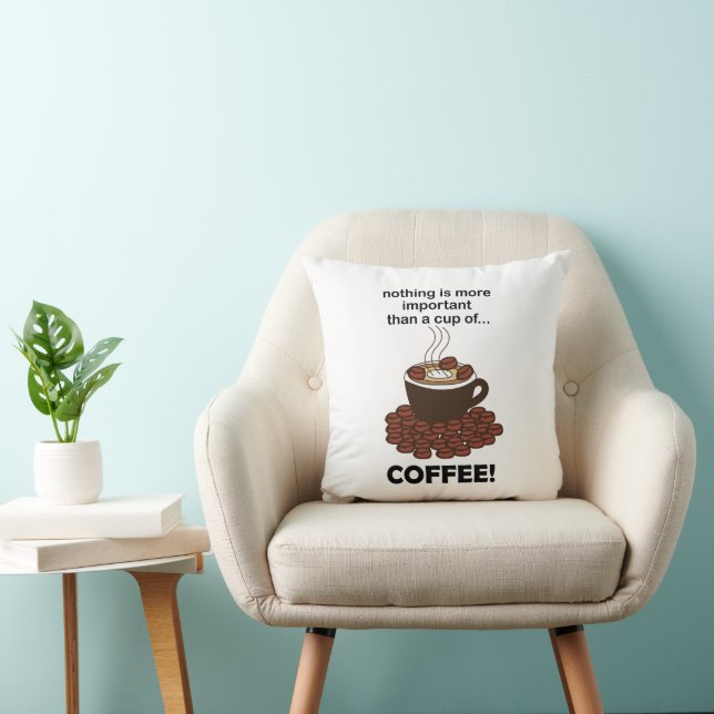 Kaffee Roligt Kaffe Älskare Kaffe  Kudde (Stol)