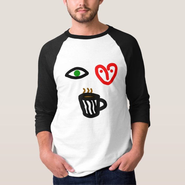 Kaffee T Shirt (Framsida)