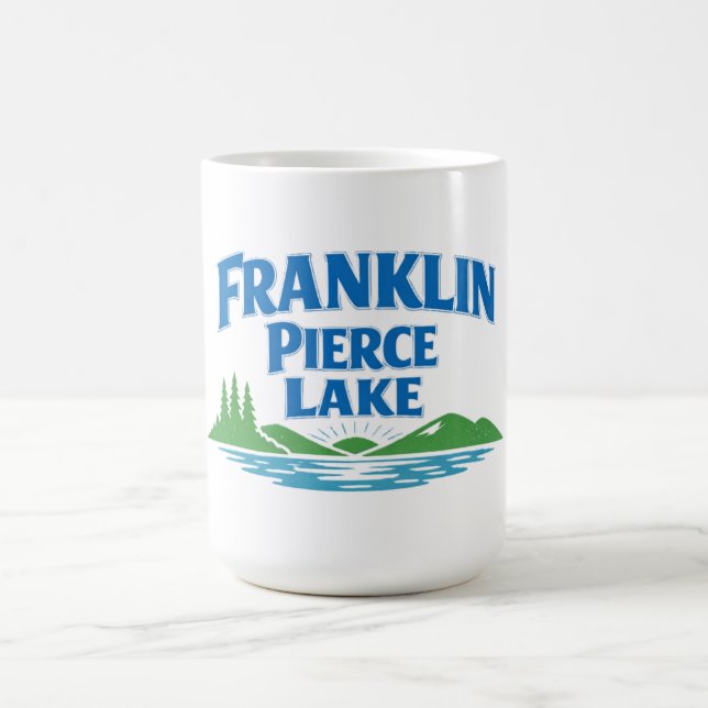 Kaffee, te eller varmt kakao vid sjön - Franklin P Kaffemugg (Center)