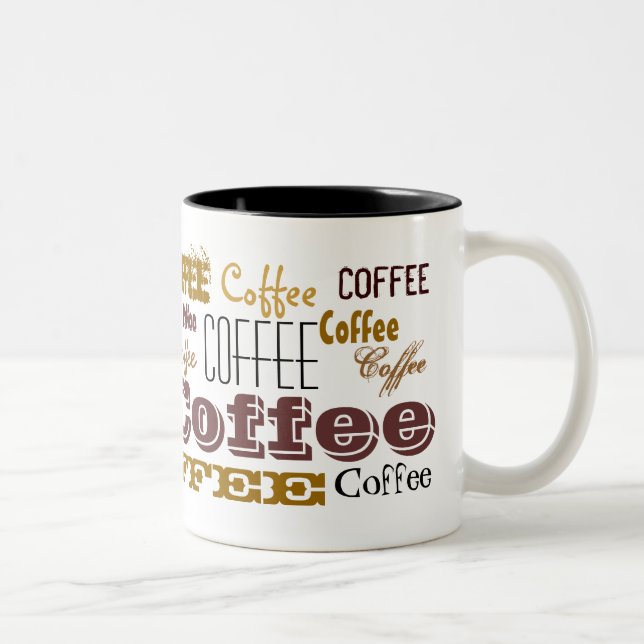 Kaffee Två-Tonad Mugg (Höger)
