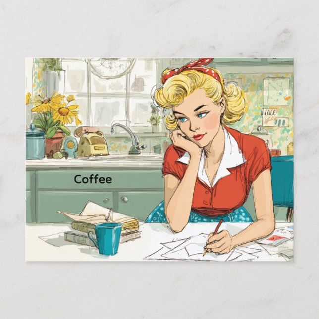 Kaffee Vykort (Framsida)