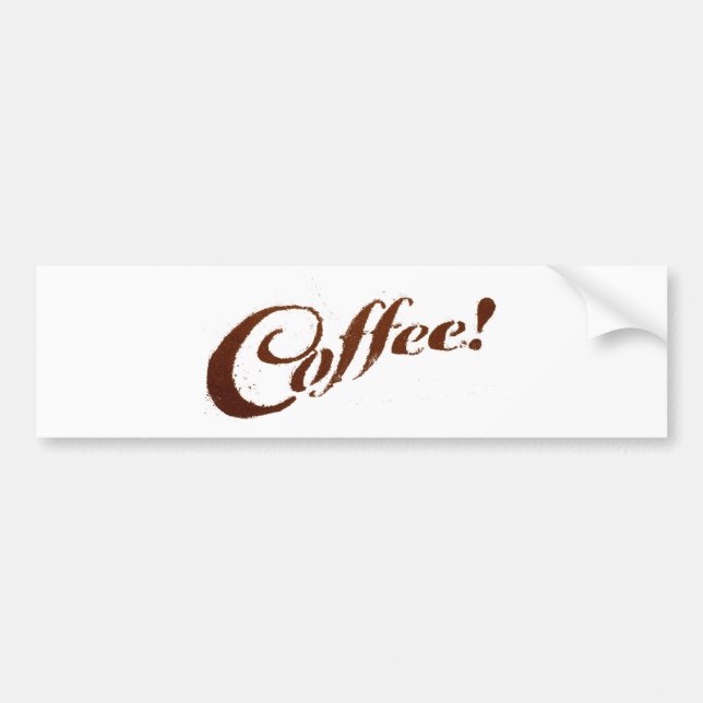 Kaffeegrunder Kaffe - Bildstämpel Bildekal (Framsidan)