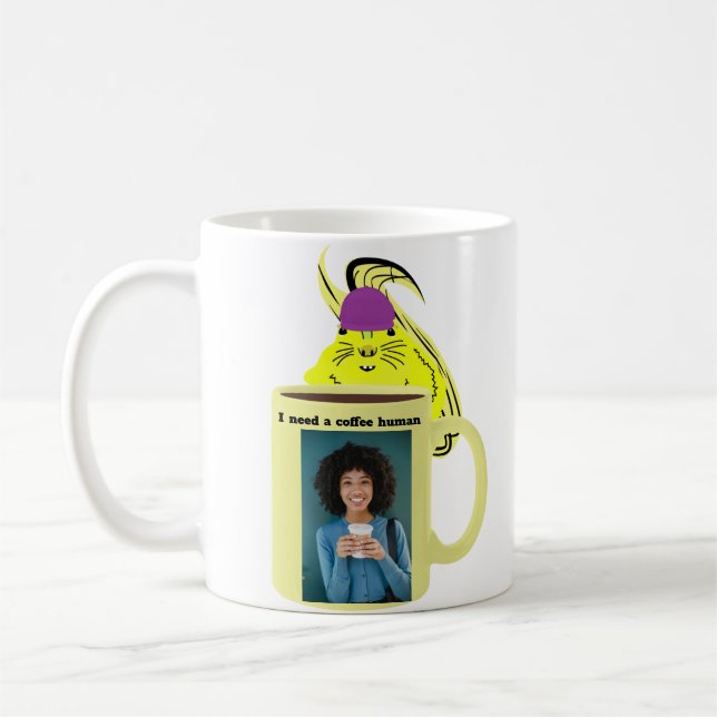 Kaffeekornmugg keramik kaffemugg (Vänster)