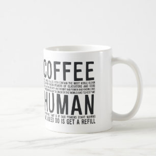 Kaffeelixirgladiatoren driver styrka MA019 Kaffemugg