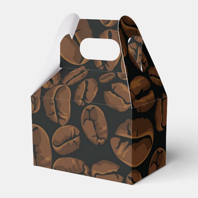 Kaffeemuster Presentaskar (Framsidan Sidan)