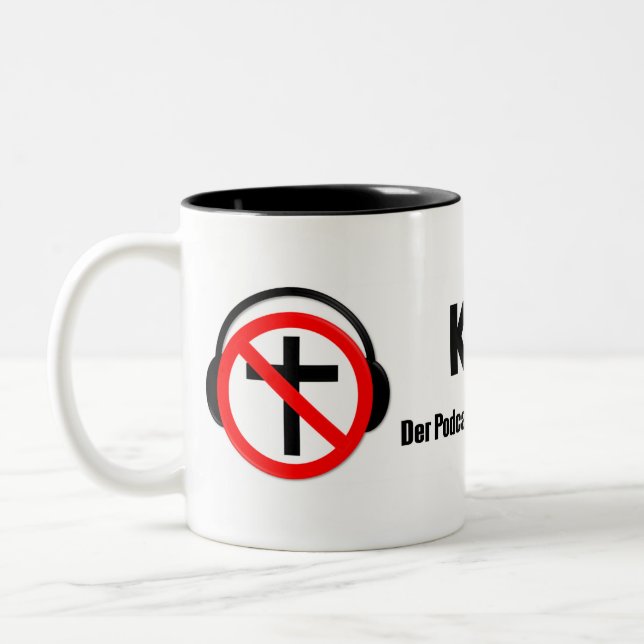 Kaffeepause 2.0 Två-Tonad mugg (Vänster)