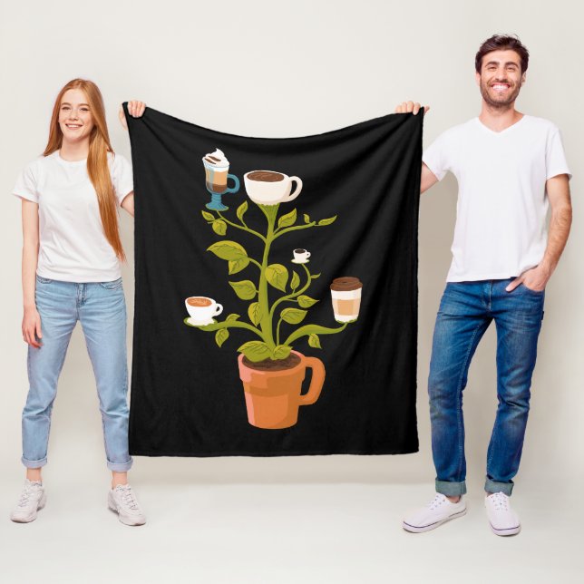 Kaffefabrik Fleecefilt (På plats)