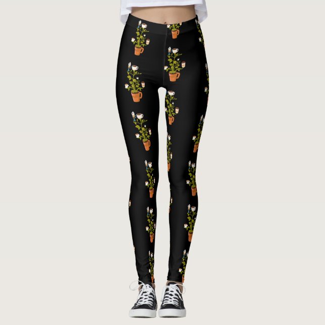 Kaffefabrik Leggings (Framsida)