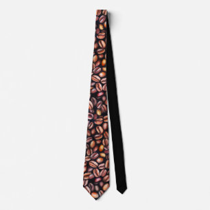Kaffefån Pencil Teckning Mönster Rustic Brown Slips
