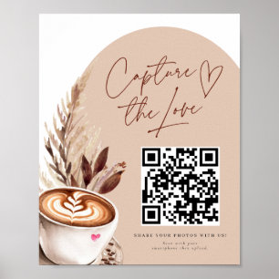 Kaffefångst med kärlek poster