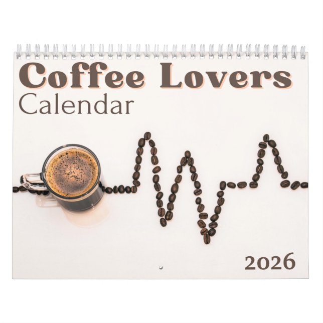 Kaffefantasters 2026 Kalender (Omslag)