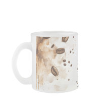 Kaffefärgens vattenfärg - Kaffesjuka