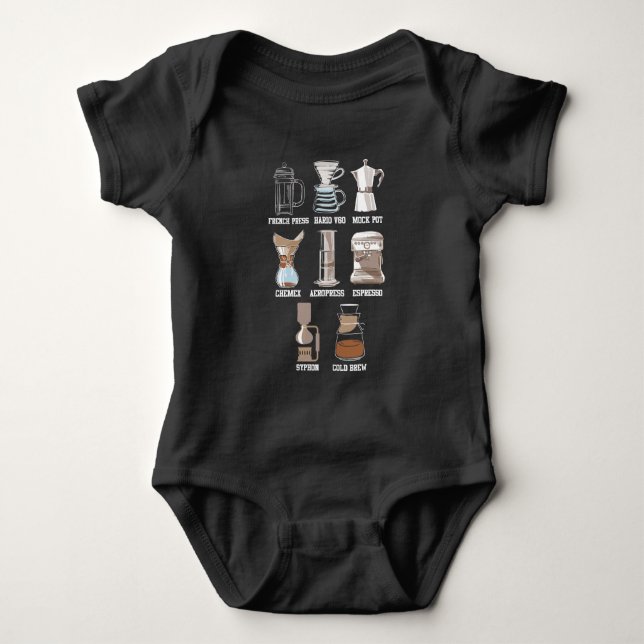 Kaffefärgmetoden koffein espresso latte t shirt (Framsida)
