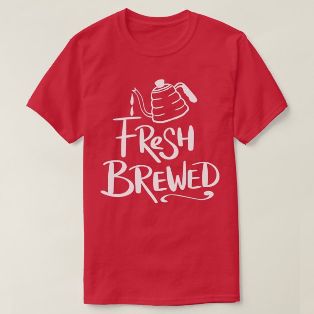 Kaffeffrön Fresh Brew T Shirt (Design framsida)