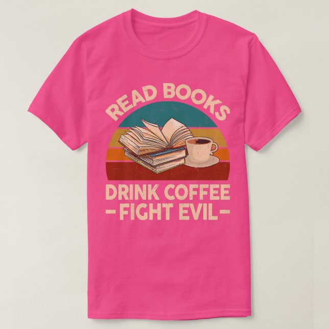 Kaffefig för kvinnans funktion vid läsning av Boka T Shirt (Design framsida)