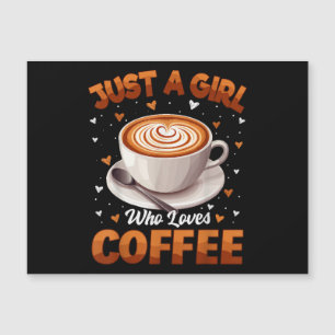 Kaffeflickor Kvinnor bara en flicka som Kärlek kaf