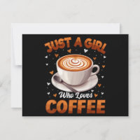 Kaffeflickor Kvinnor bara en flicka som Kärlek kaf