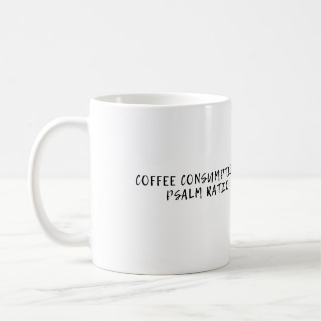 Kaffeförbrukning: Psalmförhållande Kaffemugg (Vänster)
