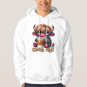 Kaffeförst Presentsenter till kaffefanatiker Hoodie