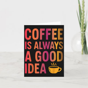 Kaffefrö - morgonmetod Beroende för koffein Kort