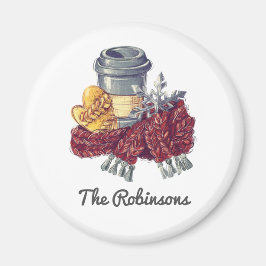 Kaffegalens julglädje magnet