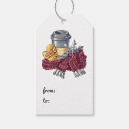 Kaffegalens julglädje presentetikett