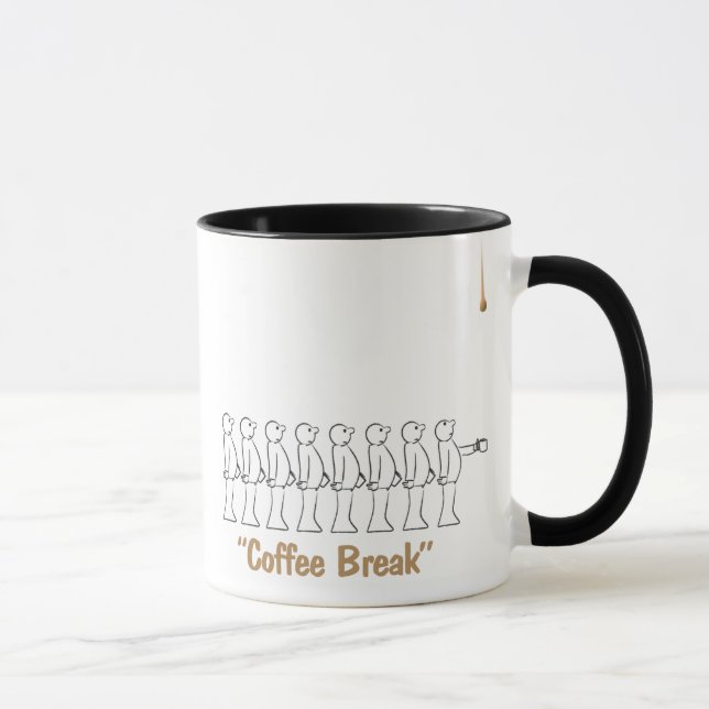 kaffegubbar mugg (Höger)