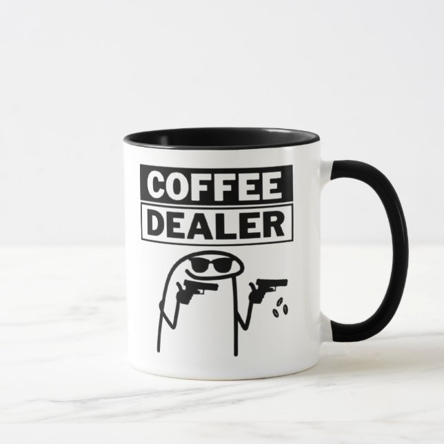 Kaffehandlare Rolig Kaffegåva till Kaffekärlek Mugg (Höger)