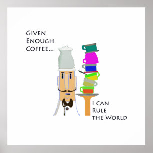 Kaffeherde i världen poster
