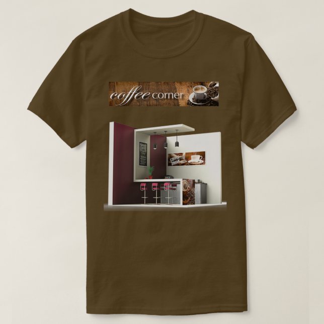 kaffehörn t shirt (Design framsida)