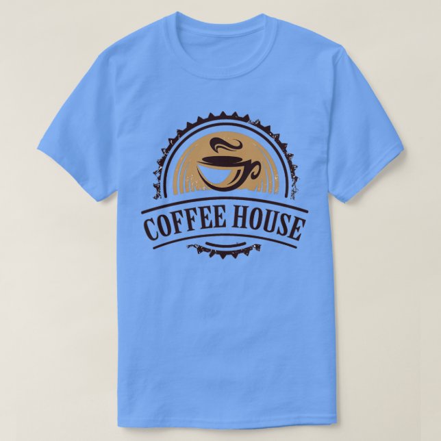 Kaffehus T Shirt (Design framsida)