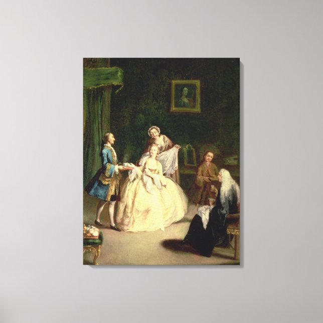 Kaffehuset Canvastryck (Framsida)