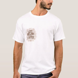 "Kaffein & Chill: Sip, Slappna av, upprepa" T Shirt
