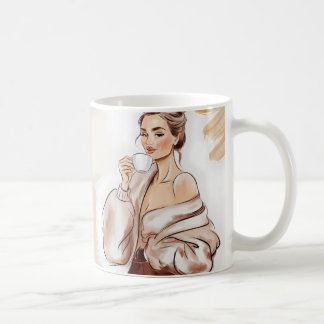 Kaffein & Confidence - Funny Mamma Coffee Mugg