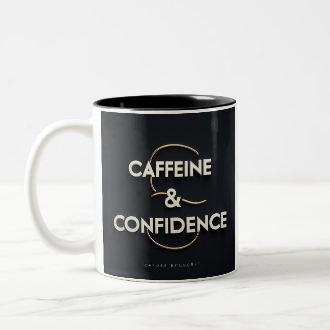Kaffein & Confidence Mugg (Vänster)