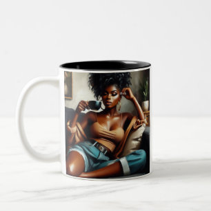 "Kaffein & Confidence" Mugg