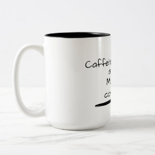 Kaffein och armbågar, en dödlig kombination av Mua Två-Tonad Mugg