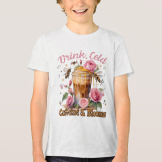 Kaffein och blodkroppar: kaffebrist t shirt