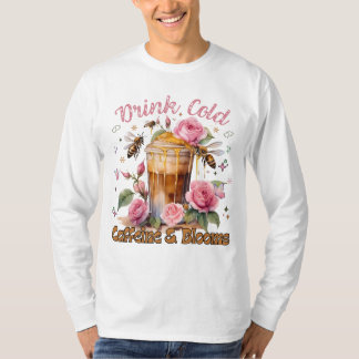 Kaffein och blodkroppar: kaffebrist t shirt