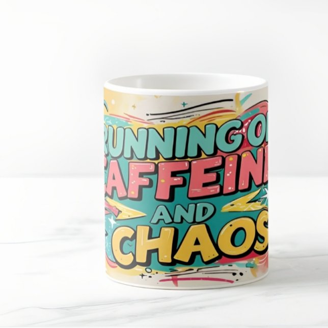 Kaffein och Chaos Mugg (Skapare uppladdad)