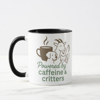 Kaffein och Critters-kaffe Mugg