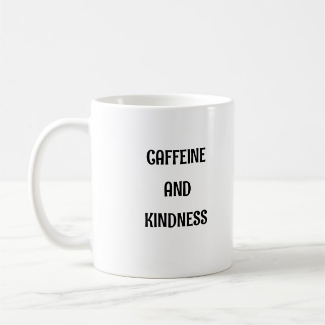 Kaffein och kändisslare, gott Mugg (Vänster)