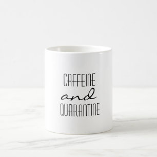 Kaffein och karantän kaffemugg