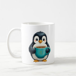 Kaffein och kyl med Penguin Kaffemugg