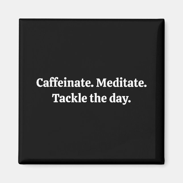 Kaffeinat Magnet (Framsidan)